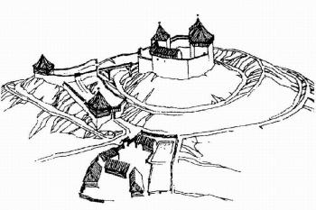  ( © Jiří Kohoutek: Hrady jihovýchodní Moravy, Archa, Zlín 1995)