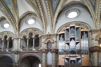 Klášter Monserrat v horách nad Barcelonou ve Španělsku (© Pavel Vítek 06/2005)