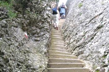 Klášter Monserrat v horách nad Barcelonou ve Španělsku (© Pavel Vítek 06/2005)