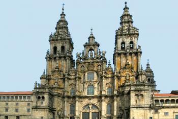 Katedrála sv. Jakuba v Santiagu de Compostela ve Španělsku (© Pavel Vítek 06/2005)