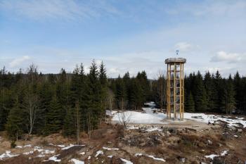 Rozhledna světlý vrch (© Jiří Čížek 03/2021)