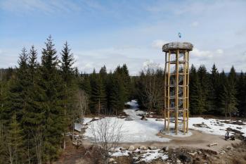 Rozhledna světlý vrch (© Jiří Čížek 03/2021)