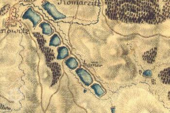 I.vojenské mapování 1764 -68 (© staremapy.cz)