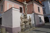 Kalvárie a sloup Nejsvětější Trojice