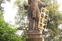 socha sv. Vavřince