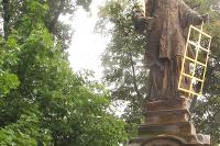 socha sv. Vavřince