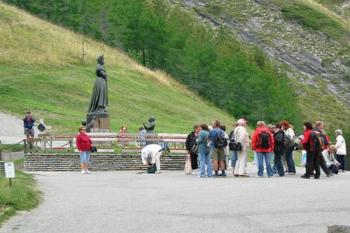 Bazilika Notre-Dame de la Salette v La Salette - Fallavaux v Alpách ve východní Franci (© Pavel Vítek 06/2005)