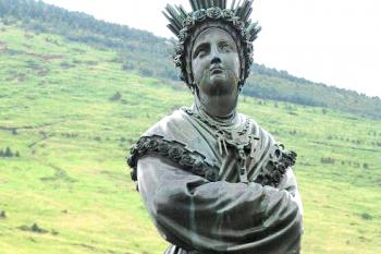 Bazilika Notre-Dame de la Salette v La Salette - Fallavaux v Alpách ve východní Franci (© Pavel Vítek 06/2005)