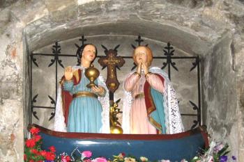 Bazilika Notre-Dame de la Salette v La Salette - Fallavaux v Alpách ve východní Franci (© Pavel Vítek 06/2005)