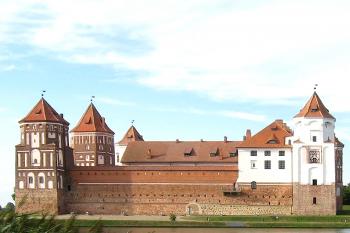 Mirský zámek v Bělorusku (© Pavel Vítek 06/2015)