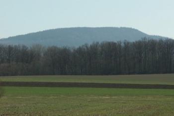 Plešivec, pohled od Tíhavy (© Milan Caha, 03/2007)