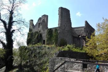 zadní fronta hradního jádra (© Jan P. Štěpánek 05/2016)