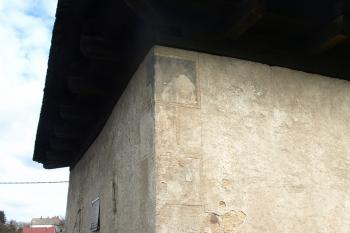 pozůstatek sgrafit - stav 3013 (© Milan Caha  04/2013)