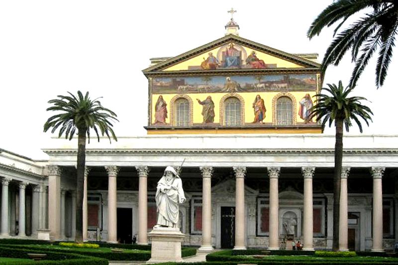 bazilika sv. Pavla za hradbami bazilika sv. Pavla za hradbami