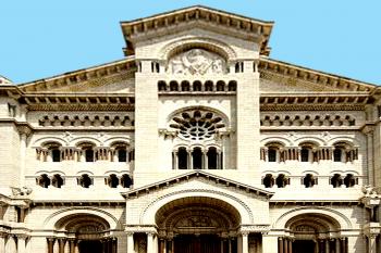 Katedrála Neposkvrněného početí Panny Marie v monackém Monte Carlu (© Pavel Vítek 06/2005)