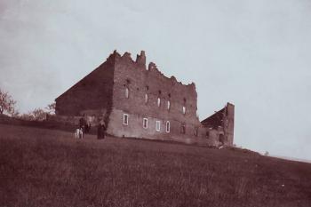 Janův hrad kolem roku 1900 (© Spolek Janův hrad Vizovice)