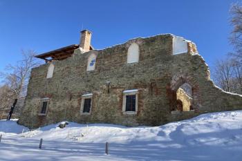 Janův hrad ze západu (© Radovan Bajgar 02/2021)