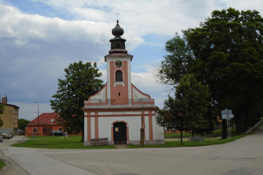návesní kaple Bolestné Panny Marie