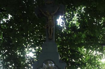 kříž zbudovaný majiteli mlína (© Luděk Vláčil  07/2021)