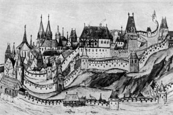 pohled na město před rokem 1508 (anonym). ( © anon.)