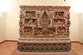Chebská národopisná kamna Willyho Russe (© Ivan Grisa, 05/2008)
