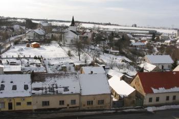 Výhled z věže ( © Jiří Čížek 1/2004)