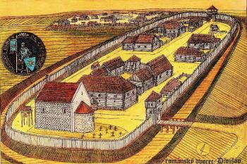 dvorec Diviše z Divišova 1218 (© jan heřman, 09/2016)