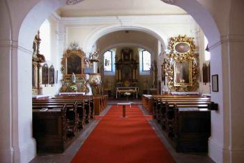 Divišov - barokní kostel sv. Bartoloměje (2003 ©Jiří Eliáš)