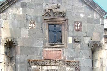 Klášter Geghard v Arménii.  (© Pavel Vítek 07/2008)