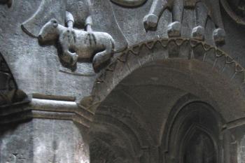 Klášter Geghard v Arménii.  (© Pavel Vítek 07/2008)