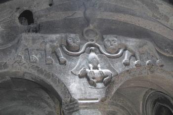 Klášter Geghard v Arménii.  (© Pavel Vítek 07/2008)