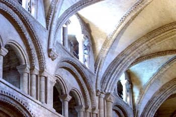Katedrála v anglickém Durhamu. (© Pavel Vítek 08/2006)