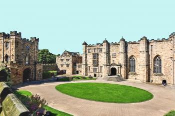 Hrad v anglickém městě Durham (© Pavel Vítek 08/2006)