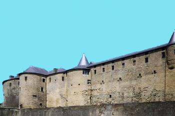 Hrad a pevnost ve francouzském Sedanu ( © Pavel Vítek 06/2005)