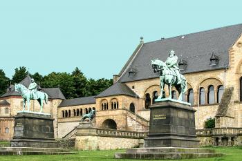 Císařská falc v dolnosaském Goslaru. (© Pavel Vítek 08/2009)