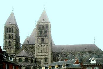 Katedrála Notre Dame v Tournai  v Belgii (© Pavel Vítek 06/2005)