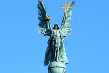 Památník Tisíciletí v Budapešti. (© Pavel Vítek 09/2017)