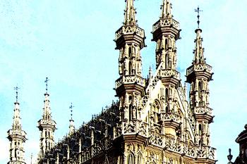 Radnice v belgicé Lovani (© Pavel Vítek 06/2005)