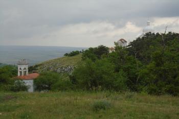 kaple Božího hrobu od kapličky Zmrtvýchstání Krista (© Jaroslav Špiroch  05/2024)