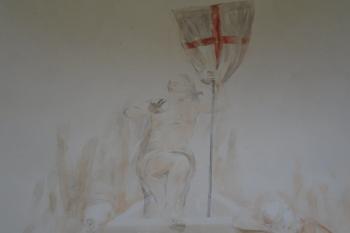 interiér kapličky Zmrtvýchstání Krista (© Jaroslav Špiroch  05/2024)