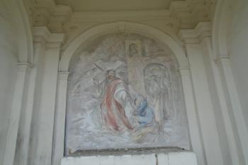 interiér kaple Setkání Krista se ženami (© Jaroslav Špiroch  05/2024)
