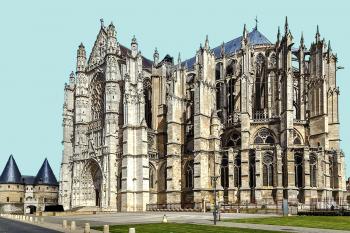 Katedrála sv. Petra v Beauvais ve Francii. (© Pavel Vítek 06/2005)