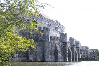 Hrad v Gentu, Gravensteen, v Belgii (© Pavel Vítek 06/2005)