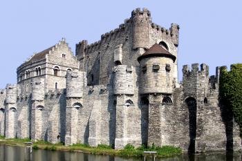 Hrad v Gentu, Gravensteen, v Belgii (© Pavel Vítek 06/2005)