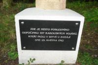 kříž nad hrobem rakouských vojáků