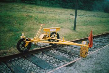 Zubrnice - drezína (© Pavel Jarý, 18.8.2005)