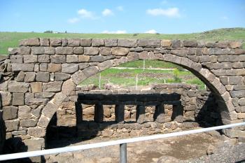 Archeologický areál a Národní park Korazim v Izraeli. (© Pavel Vítek 10/2016)