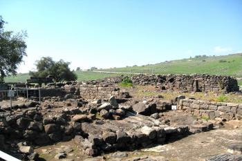 Archeologický areál a Národní park Korazim v Izraeli. (© Pavel Vítek 10/2016)