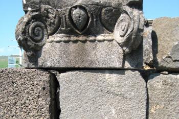 Archeologický areál a Národní park Korazim v Izraeli. (© Pavel Vítek 10/2016)