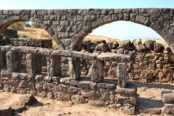 Archeologický areál a Národní park Korazim v Izraeli. (© Pavel Vítek 10/2016)